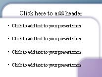 Tabs One PowerPoint Template text slide design